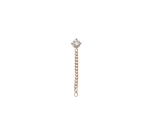 Boucle d'oreille Just Joy Lucky Brillant – Image 5