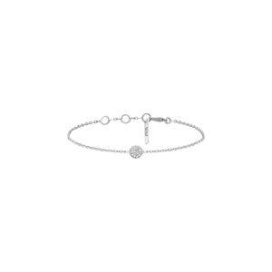 Bracelet cassandre en or blanc