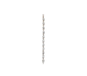 Chaine Just Joy Eclat en or blanc 18 carats et diamants