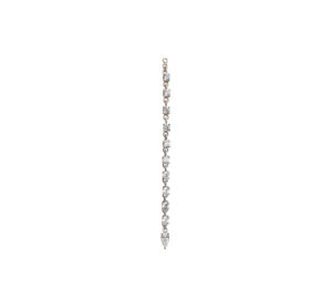 Chaine Just Joy Eclat en or blanc 18 carats et diamants