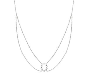 Chocker just joy perla mini en or blanc