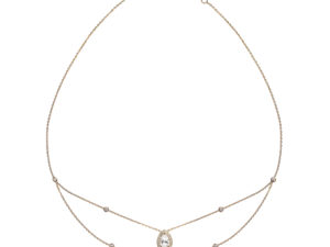 Chocker Mila Joy poire or jaune