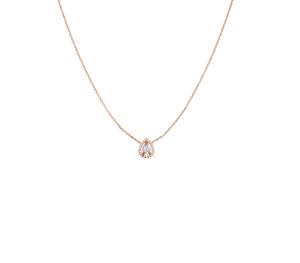 Collier Mila Poire en or rose