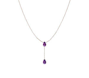 Collier Just Joy Twin Purple – Image 2