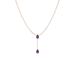 Collier Just Joy Twin Purple – Image 3