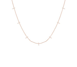 Collier Maia Crazy Seven or rose