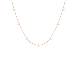 Collier Maia Crazy Seven or rose