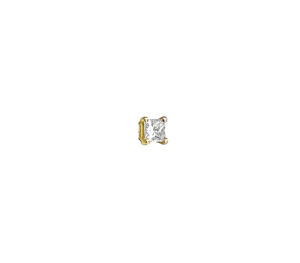 Diamant princesse en or jaune