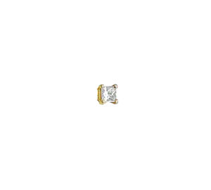 Diamant princesse en or jaune