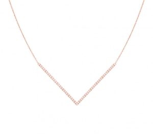 Collier Victoire L en or rose