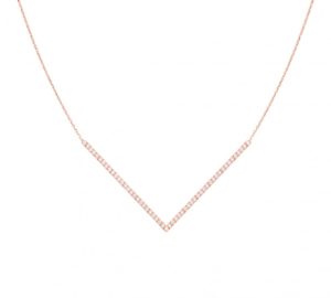 Collier Victoire L en or rose