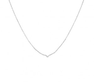 Collier Victoire Mini en or blanc