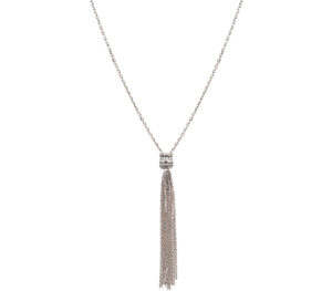 Collier sautoir Sophia PM en Or blanc 18 carats et diamants