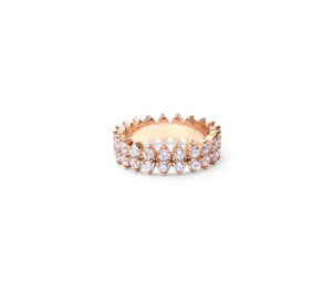 Bague Amanda Empire Single Gm en or rose