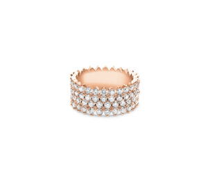 Bague amanda gm en or rose