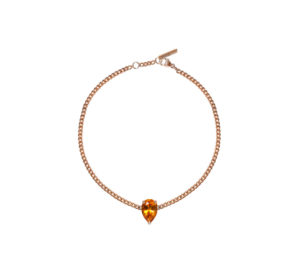 Bracelet Just Joy Golden Or rose et citrine