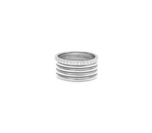 Bague sophia five en or blanc