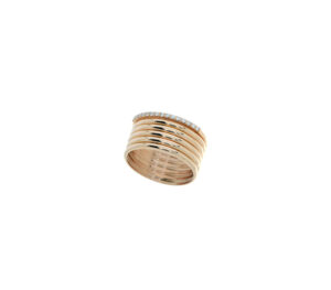 Bague sophia six en or rose-RD