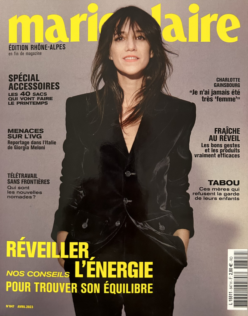 Couverture magazine Marie Claire Helena Joy