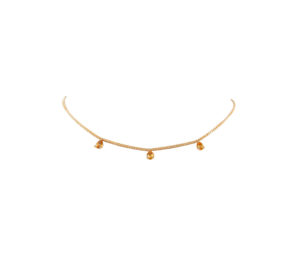 Collier maille golden shorel en or rose