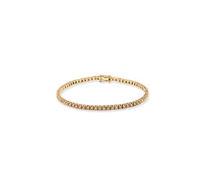 Bracelet rivière champagne