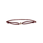 Bracelet cordon Bordeaux Eclipse GM OR